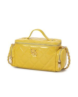 MKF Fortuna Vanity Crossbody Purse By Mia K - Yellow