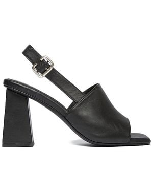 Frēda Salvador Freda Salvador Cecilia Leather Heel - Black