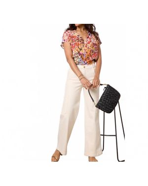 Kut From The Kloth Jodi High Rise Wide Leg Pants - White