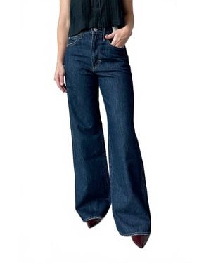 AMO Frida High Rise Wide Leg Jeans - Blue