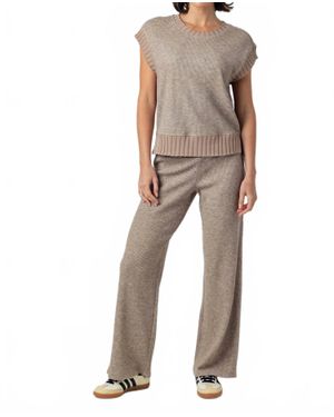 Sundays Thermal Thalia Pants - Natural