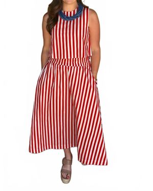 Livro Pavilion Maxi Skirt - Red
