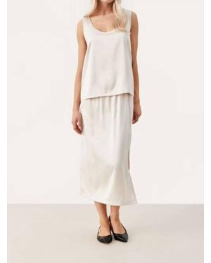 Part Two Dodo Satin Cami Top - Natural