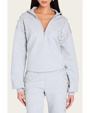 retroféte Marissa Sweatshirt - White