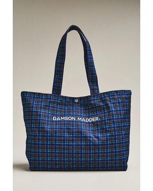 Damson Madder Vela Canvas Tote Bag - Blue