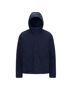 K-Way Bonded Padded Polyester Jacket - Blue