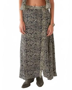 MAISON HOTEL Eeva Maxi Skirt - Brown
