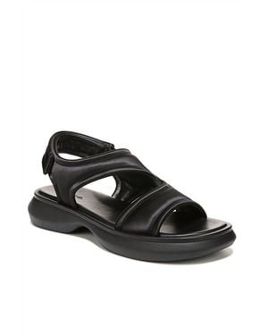 Vince Fresca Satin Sandal - Black
