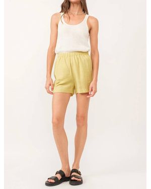 Another Love Emery Scoop Neck Tank Top - Yellow