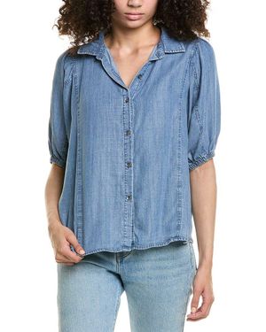 Splendid Violet Indigo Blouse - Blue