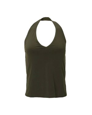 Lanston Philosophy Halter Top - Black