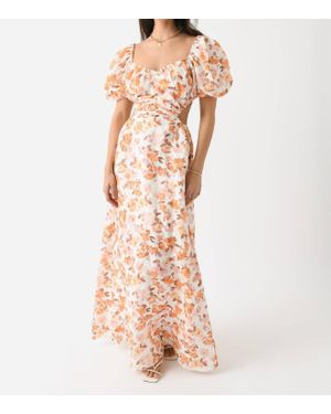 Peony Forever Maxi Dress - Pink