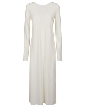 HAMOULET Backless Long Backless Maxi Dress - White