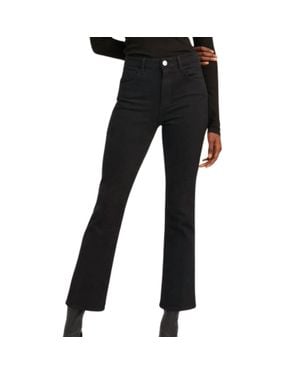 SPRWMN Ankle Flare Jeans - Black