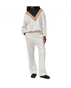 The Great Plush Victory Sweatpants - White
