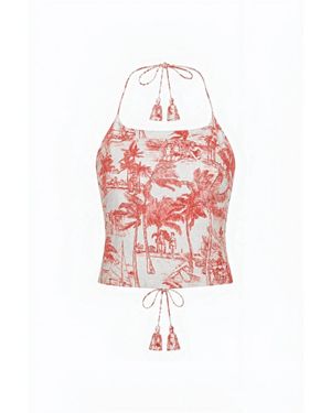 Coniglio Poinciana Tank - Red