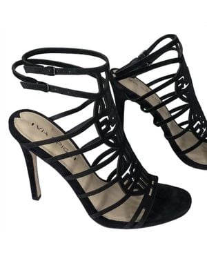 Via Spiga Tisa 2 Strappy High-Heels - Black