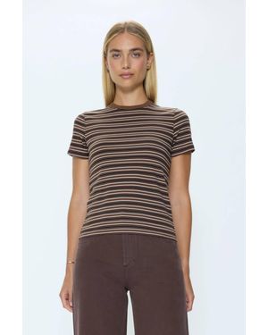 Pistola Alba Short Sleeve Tee - Brown