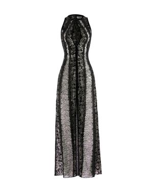 ダウンジャケット・コート Saiid Kobeisy Jet Black Fur Coat Saiid Kobeisy Jet Black Fur Coat Long in Black | THE LIST