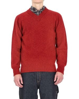 Howlin' Future Memories Magma Sweater - Red