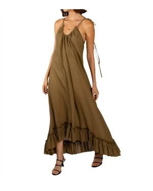 Loup Charmant Anemone Dress - Brown