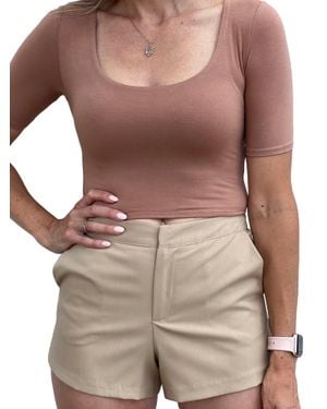 Be Cool Everyday Round Top - Natural