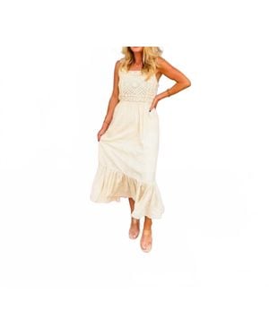 Another Love Hayden Midi Dress - White