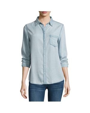 DL1961 Mercer And Spring Chambray Shirt - Blue