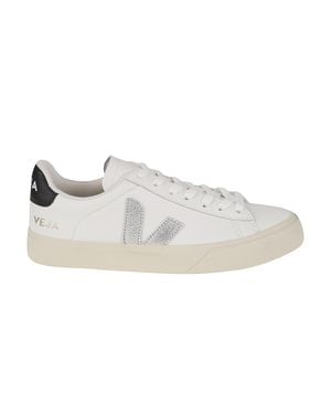 Veja Campo Eco-Friendly Low-Top Sneakers - White