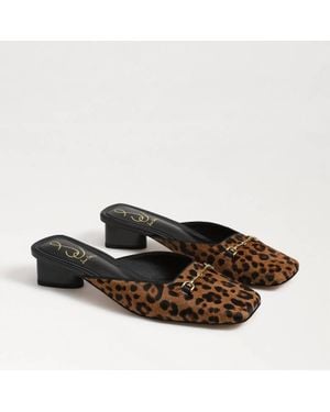 Sam Edelman Ollie Square Toe Mule - Brown