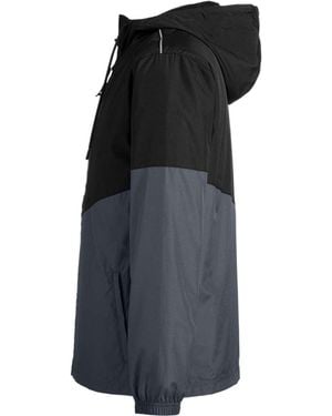 CORE365 Techno Lite Colorblock Windbreaker - Black