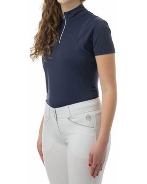 Equinavia Selma Short Sleeve Show Shirt - Blue