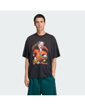 adidas Miami Hurricanes Originals Graphic Tee - Black