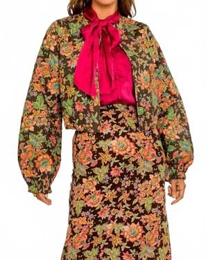Elizabeth James The Label Reversible Frankie Bomber Jacket - Red
