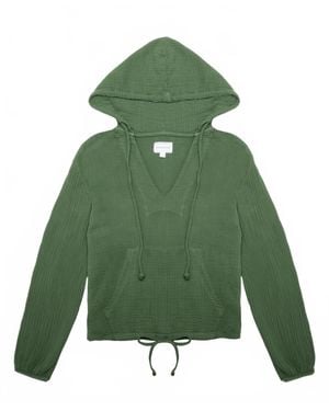 Honorine Tawny Hoodie - Green