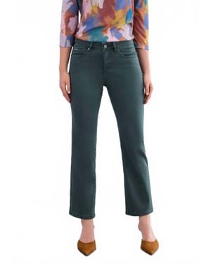 Fdj Olivia Bootcut Ankle Pants - Blue