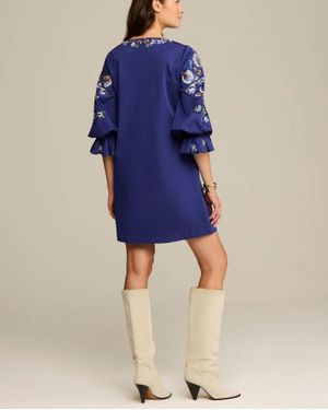 Figue Astrid Dress - Blue
