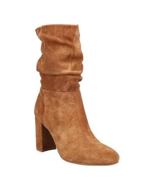 Chinese Laundry Kipper Boot Suede Mid-Calf Booties Jobb1055 - Brown