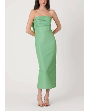 Shoshanna Katerina Midi Dress - Green