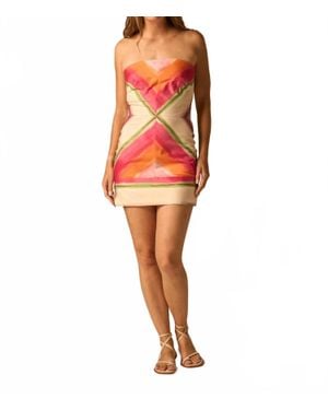 Just BEE Queen Sofia Mini Dress - Red