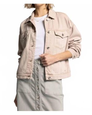 Thread & Supply Magnolia Relaxed Drop Shoulders Jacket - Gray