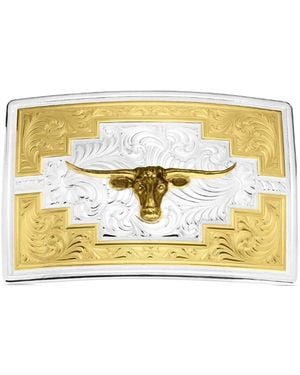 Montana Silversmiths Santa Fe Sunrise Buckle - Metallic