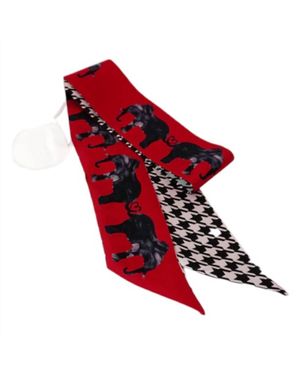 Hampton Road Twilly Set Scarf - Red