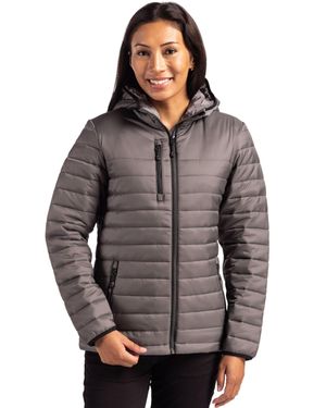 Clique Valhalla Full Zip Puffer Jacket - Gray