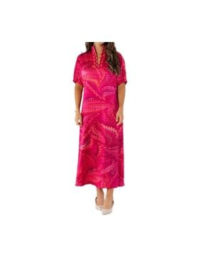 Emily Mccarthy Poppy Maxi Dress - Red