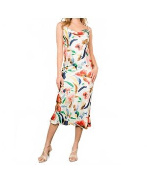 Thml Tie Strap Midi Dress - Multicolor