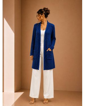 Pierantonio Gaspari Jacquard Cardigan - Blue
