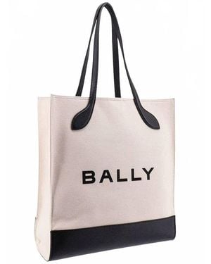 Bally Bar Tote Bag - Natural