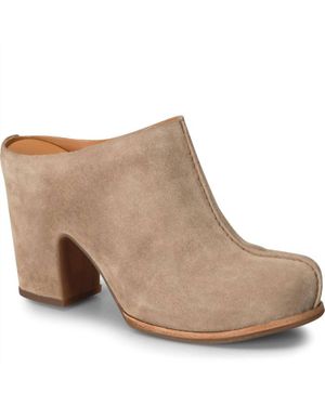 Kork-Ease Sagano Suede Clog - Brown