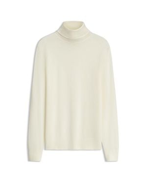 BOSS By Beckham Turtleneck Sweater - White